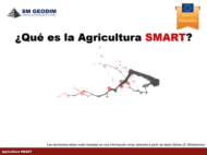 ¿Qué es la Agricultura SMART?